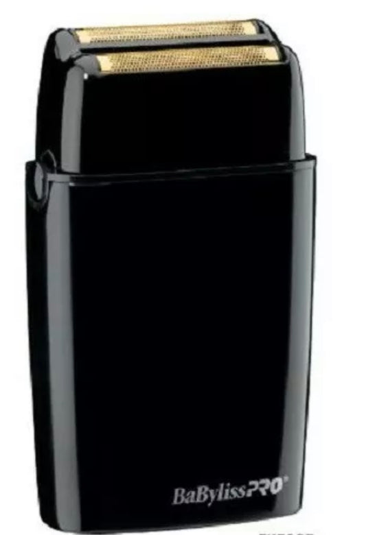 Babyliss Pro FOILFX02 Cordless Double Foil Shaver Black 110-220 Volts FXFS2B