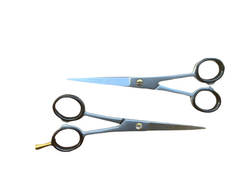 Professional Barber Hair GERMAN Cutting Shears Scissors 5.5 inches ( 2 pieces)
