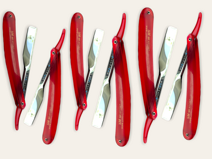 Straight Edge Razor For Men- Covered Edge (pack of 6)