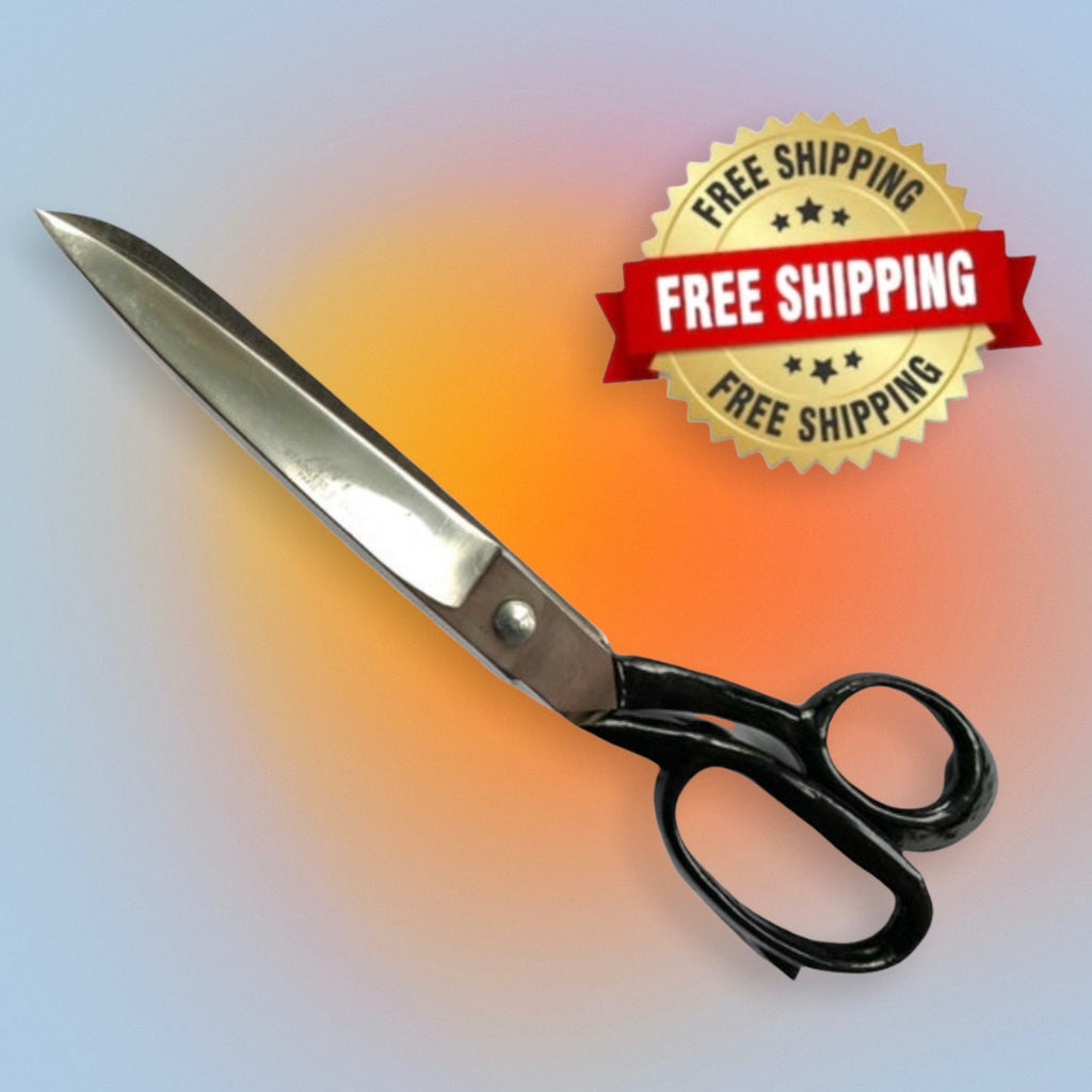 Tailor Scissors Upholstery Dressmaking Fabric Heavy Duty Shears 7 Inch  Stainless Steel Sharp Blades 