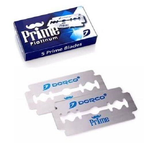 100 Dorco Stainless Double Edge Razor Blades – Prime Platinum